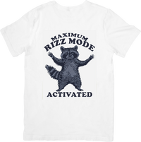 Thumbnail for Charisma Raccoon T-Shirt | Vintage Humor Animal Graphic Tee | Witty Character Gift
