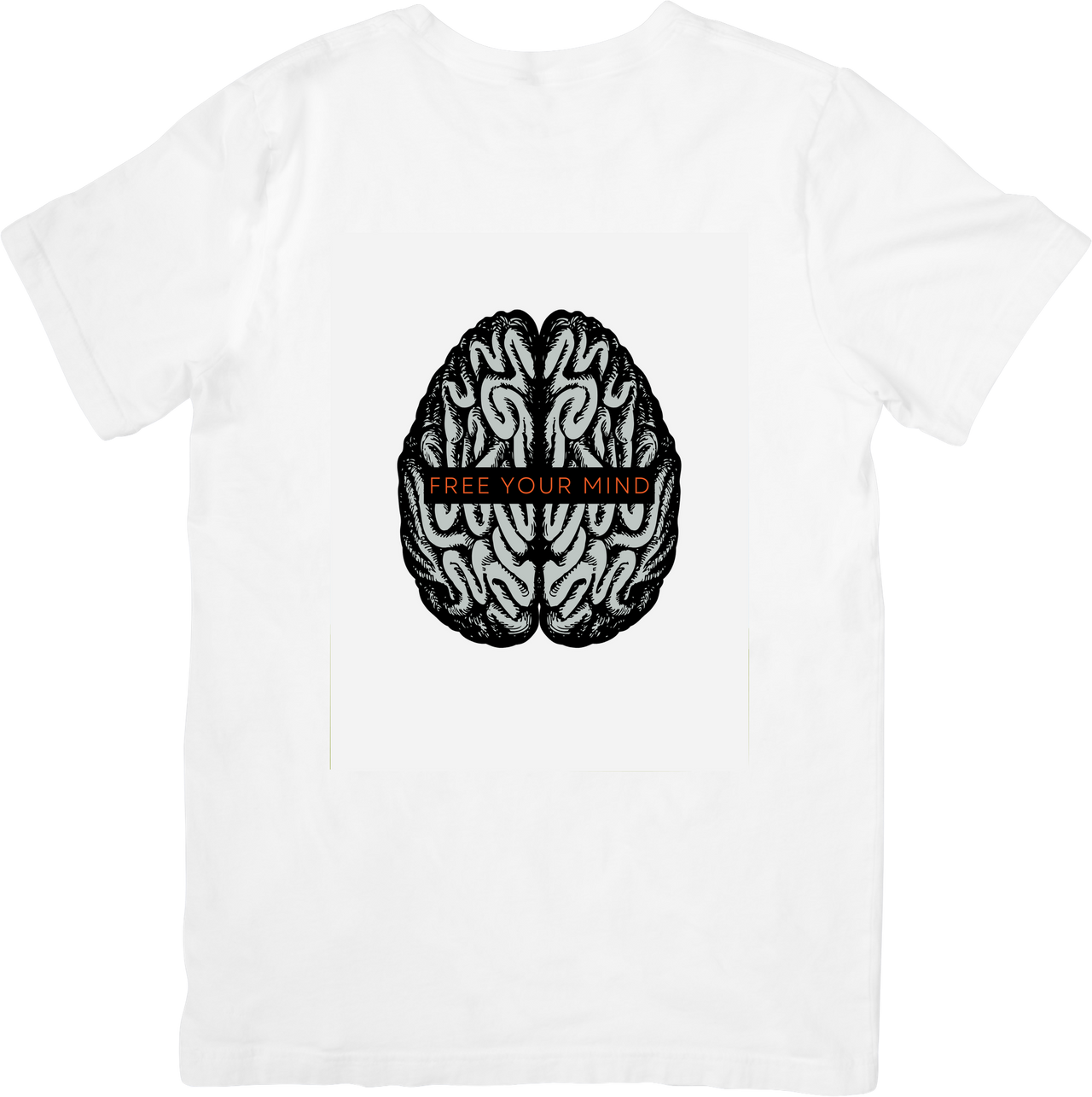 Free Your Mind T-Shirt | Minimalist Mental Awareness Graphic Tee | Thoughtful Gift