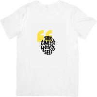 Thumbnail for Self-Care Manifesto T-Shirt | Minimalist Bold Typography Graphic Tee | Mindful Living Gift