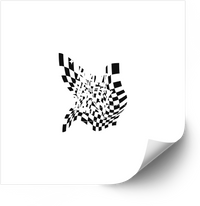 Thumbnail for Rock Hand Explosion Sticker | Y2K Abstract Music Vinyl Decal | Bold Graphic Gift