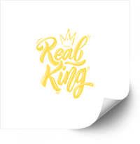 Thumbnail for Royal Crown Sticker | Minimalist Gold Royalty Vinyl Decal | Refined Status Gift