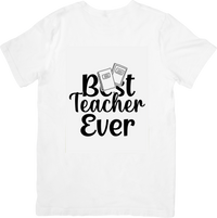 Thumbnail for Best Teacher T-Shirt | Minimalist Educator Appreciation Graphic Tee | Teacher Gift